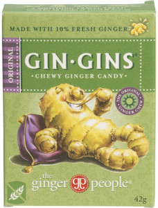 THE GINGER PEOPLE Gin Gins Ginger Chews Original 42g
