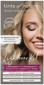 TINTS OF NATURE Permanent Hair Colour (3 in 1) Lightener Kit