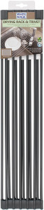 White Magic Drying Rack & Trivet Black 1Pk