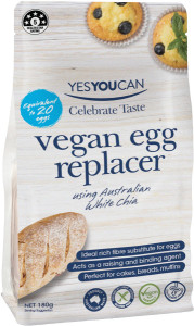 YesYouCan Vegan Egg Replacer with White Chia 180g